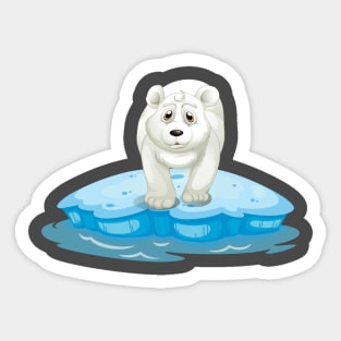 Cute Polar Bear Sticker